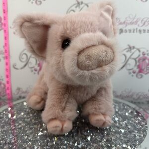 Douglas pig toy Plush Pink Piglet Small Pet Toy - Soft Fluffy Stuffed Animal